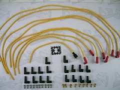 Zündkabel Satz - Ignition Wire Set  Universal  90° Gelb 8mm